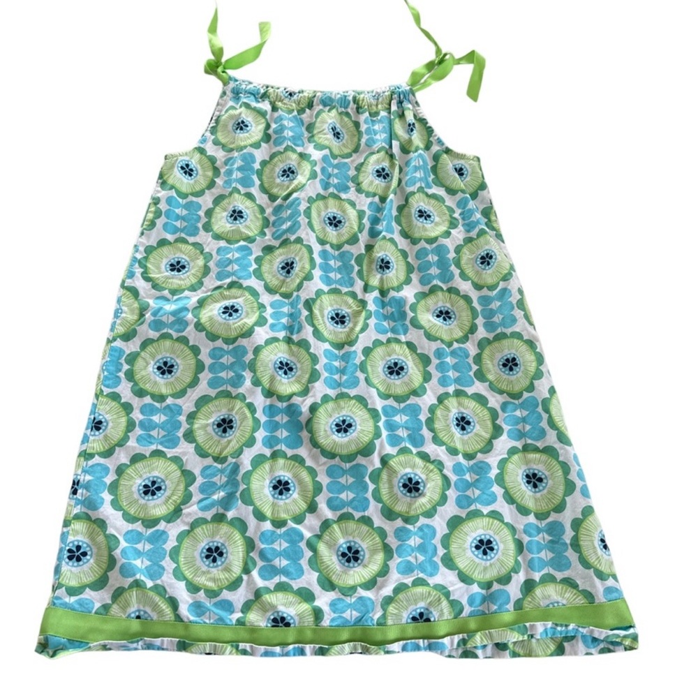 Hanna Andersson 6-8yo Pillowcase Dress, EUC